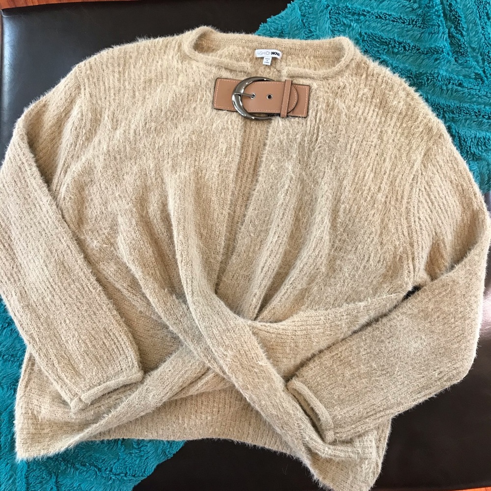 Fashion Nova Winter Exposure Sweater NWT